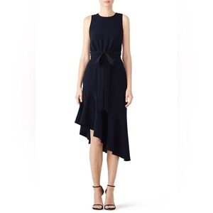 NWT Sachin and Babi Merle Navy Dress Women’s Size 14 Sleeveless Bow